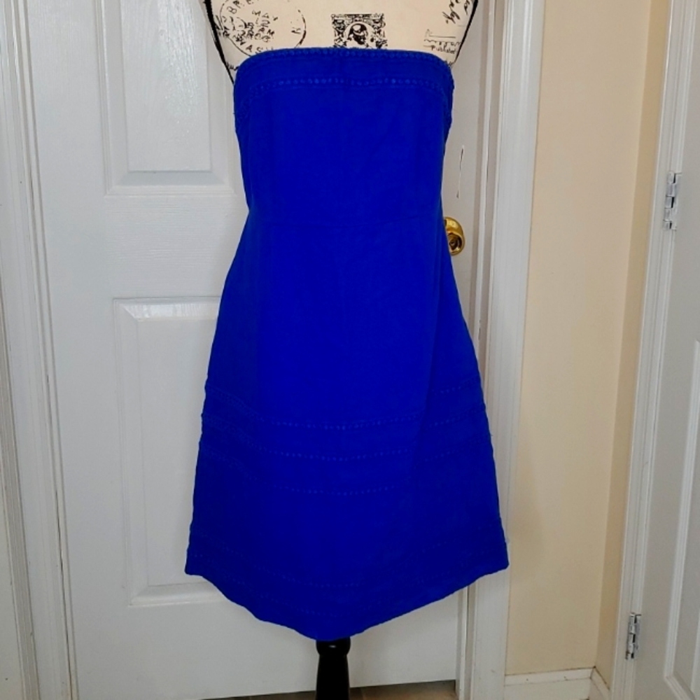 Old Navy strapless embroidered dress